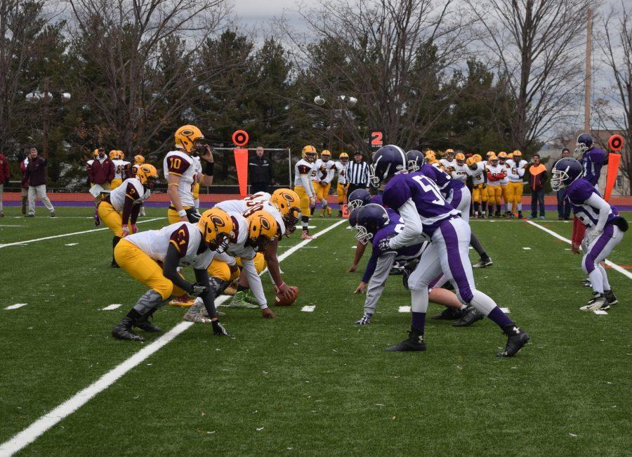 The Purple Knights face off against The Pacers on Thanksgiving Day 2016.