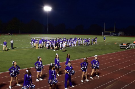Robert's Field was alive with purple pride as the HHS cheerleaders, fans, and players brought energy for the opening game of the season.