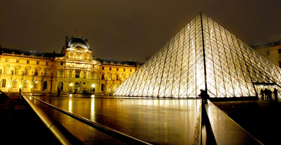 The Louvre - home to the Mona Lisa AND McDonald's.