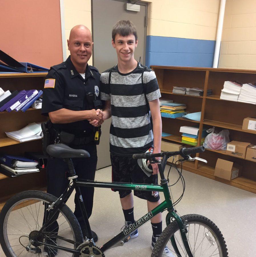 HPD, HPS, and Highland Bike Shop Team Up To Help Student