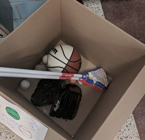 HHS Senior Runs Used Sports Equipment Drive