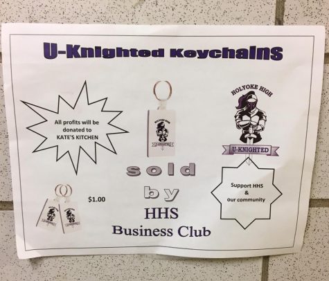 Business Club Sells U-Knighted Key Chains