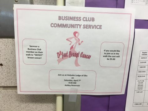 HHS Business Club Hosts Walk to “Defeet” Breast Cancer