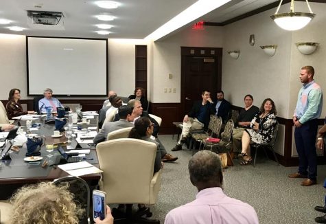 WSU Dual Enrollment Students Present to Board of Trustees