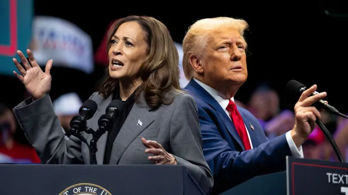 Trump VS Harris Face Off