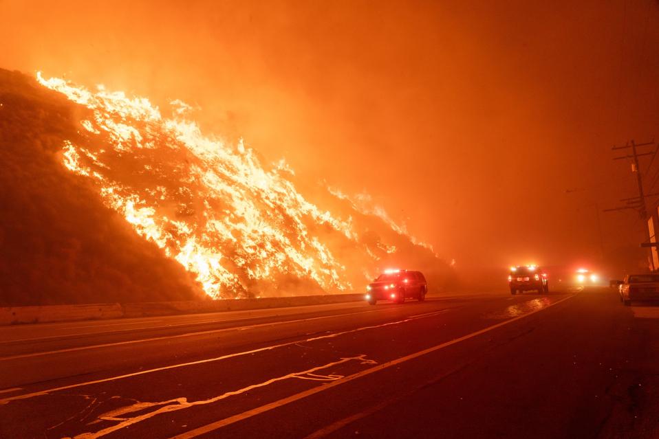 Los Angeles Wildfires: The Effect