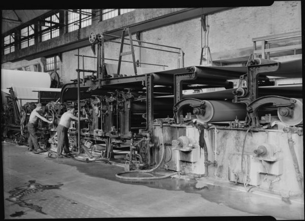 American Writing Paper Company, Cylinder Machine